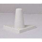 Resim Zeygen Sena Plastik Mobilya Baza Koltuk Kanepe Ayak 6 Adet 12 Cm Beyaz 