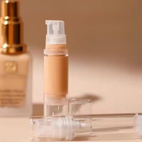 Resim 1 adet 3 Farklı Kapasiteli Airless Pompa Şişesi Sıvı Fondöten İçin - 5ml, 10ml ve 15ml - Seyahat Dostu Losyon Dağıtıcı Şişeler Vakum Pompası ile - Kremler ve Losyonlar için Mükemmel, Makyaj Organizatörü 