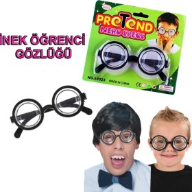 Resim Inek Öğrenci Şaka Gözlüğü 