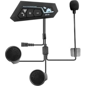 Resim Yeni Nesil Dinleme ve Konuşma Özellikli Intercom Kask Kulaklığı 5.0 Bluetooth ( Lisinya ) 