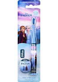 Resim Difaş Frozen Diş Fırçası 4-7 Yaş 5 Adet 