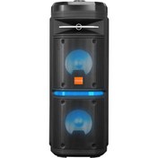 Resim Mikado Md-bt107 Siyah Usb/bt/tf/tws Led Işıklı Kablosuz Mikrofonlu Toplantı Anfisi Speaker 