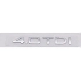 Resim 4.0 Tdı Krom Bagaj Yazısı 3a 3d 3abs 