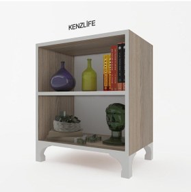 Resim Kenzlife Kitaplık Tuğçe 068 030 020 Crd Ayaklı Mutfak Dolabı Banyo Ofis Ayakkabılık Kiler 