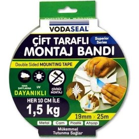 Resim Vodaseal Çift Taraflı Bant 19 Mm X 25 Mt-345 