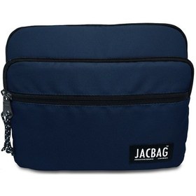 Resim Jacbag İki Bölmeli Fermuarlı Tablet Çantası 