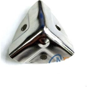 Resim Dekoratif, Kutu, Sandık Köşesi - 35x22 Küçük, Nikel, 1 Adet 