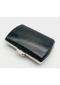 Resim Angel Çanta Aksesuar Abiye Çanta Kalıbı Oval Kenar Gümüş Metal 