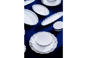 Resim Acar Marlene Silver 6 Kişilik 37 Parça Kahvaltı Takımı 
