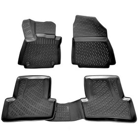 Resim Renault Clio 3 3D Paspas Havuzlu Hb 2006 - 2012 Arası Siyah N11.4196 