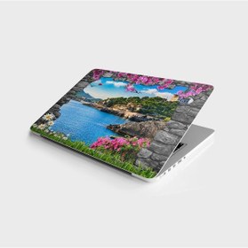 Resim Laptop Sticker Bilgisayar Notebook Pc Kaplama Etiketi Taş Deniz 