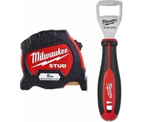 Resim Milwaukee Studtm Şerit Metre 5 M + Şişe Açacak 