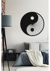 Resim Yin Yang - Metal Tablo 