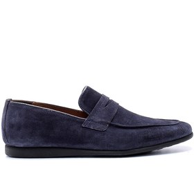 Resim Erkek Süet Deri Casual Loafer 