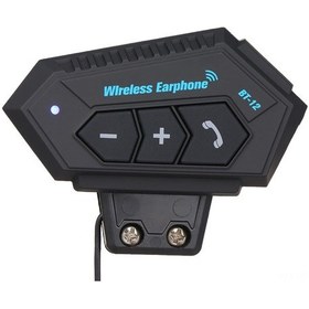 Resim Dofolink Motosiklet Kask Bluetooth Kulaklığı - Bt 4.0+edr, Elden Kurtarma Konuşma, Müzik Kontrol, Usb Şarjlı, Siyah Katlanabilir Mikrofon 10.1" 