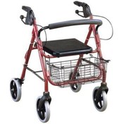 Resim Hasta Yaşlı Yürüteci Lüx Yürüteç Tekerlekli Walker - W965 Tekerlekli Rollatör 