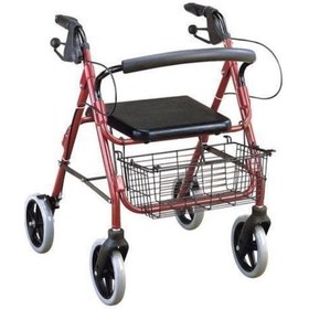 Resim Hasta Yaşlı Yürüteci Lüx Yürüteç Tekerlekli Walker - W965 Tekerlekli Rollatör 