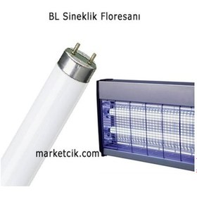Resim 18-20 Watt T8 Bl Sineklik Cihazı Ampulü. 60 CM 