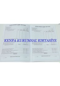 Resim Kurs Denetleme Defteri Plastik Kapak A4 