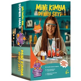 Resim Süper Bilim Mini Kimya Deney Seti 