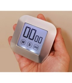 Resim Elektronik Mutfak Saati Zamanlayıcı Geri ve İleri Sayım thr244 