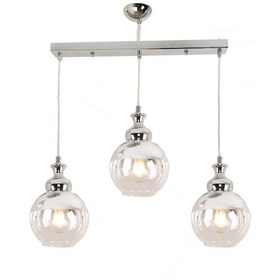 Resim Leon 3 Lü Sıralı Krom Sarkıt Spor- Salonavize 