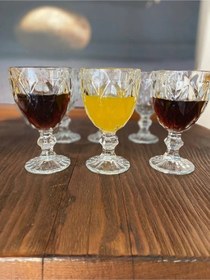 Resim Dila Kahve Yanı Su Bardak 6 Lı Royaleks-ryg8006 Şeffaf 