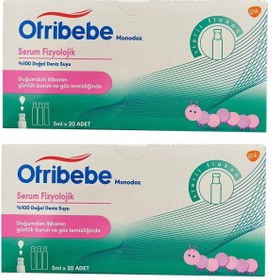 Resim Otribebe Monodoz 5 ml 20 Flakon 2'li Paket İzotonik Deniz Suyu 