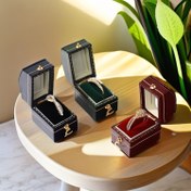 Resim 1 adet Mini Takı Kutusu Vintage Yüzük Kutusu Avrupa Tarzı Takı Kutusu, Takı Kutuları 