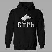 Resim HobyUsa Siyah Hoodie 