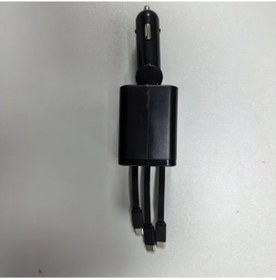 Resim Cordial 120w 7'li Araba Sarj Cihazi İphone Uyumlu Samsung Android Hizli Sarj Icin Siyah 