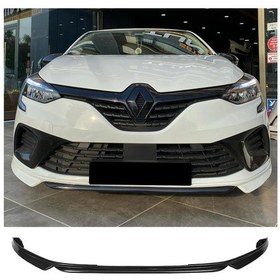 Resim Renault Clio 5 Abt Ön Ek Karlık Abs Plastik Mat Siyah 2019 2020 2021 2022 2023 