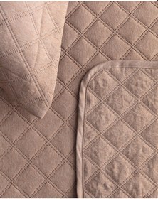 Resim Madame Coco Relinda Çift Kişilik Yatak Örtüsü - Kiremit 8684427064986 Kırmızı 