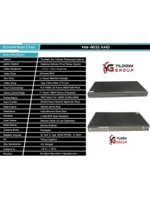 Resim Yıldırım Group 32'li 5mp Sony Lens Ahd Güvenlik Kamerası 