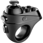Resim Vigortrading Black-R1 Mini Halka Bluetooth4.0 Şarj Edilebilir Kablosuz Vr Uzaktan Oyun Denetleyicisi Joystick Gamepad Android 3D Gözlük R57 (Yurt Dışından) 