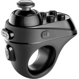 Resim Vigortrading Black-R1 Mini Halka Bluetooth4.0 Şarj Edilebilir Kablosuz Vr Uzaktan Oyun Denetleyicisi Joystick Gamepad Android 3D Gözlük R57 (Yurt Dışından) 