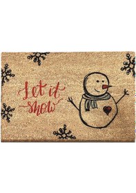 Resim Coco Muneco 40x60 Cm Kıl Paspas, Dekoratif Çok Amaçlı İç Ve Dış Kapı Paspası 