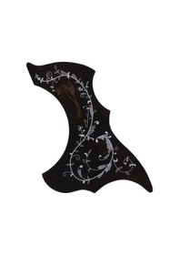 Resim Pg150 Pickguard Gitar Pena Koruyucu Kuş Desenli Pickguard 
