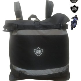 Resim Sevbags Motorsiklet Arka Sele Üstü ve Sırt Çantası 