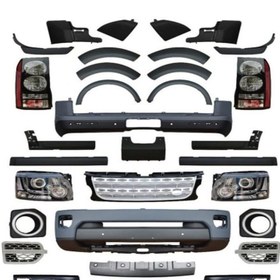 Resim Land Rover Dıscovery 3 İçin Dısovery 4 Dönüşüm Body Kit ( Facelıft) (2009-2013) 