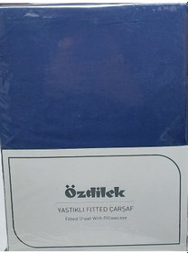 Resim Özdilek Colourist Fitted Tek Kiş.çarşaf Seti 100x200 Pasifik Mavi Mavi 