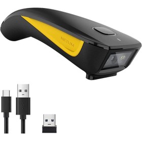 Resim GOOJPRT C750 2d 1d Qr Eczaneler Depo Renkli Zemin Karekod Bluetooth Kablosuz Barkod Okuyucucu 