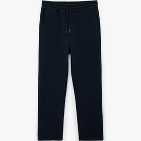 Resim Koton Cepli Beli Bağcıklı Düz Paça Eşofman Altı Lacivert 6wam40052mk Lacivert 