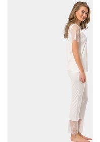 Resim Türen Dantelli Pijama 3279 001 