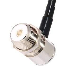 Resim Axe Tools Rg-58 Uhf Vhf Hf Amatör Telsiz Araç Anteni Montaj Kablosu Kablo Uhf Pipo Konnektör 3 mt 
