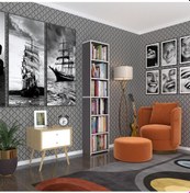 Resim Kenzlife Kitaplık Süper Ga 180 40 19 Gri 6 Katlı Tek Bölme Çift Bölme Opsiyonlu Ofis Mutfak Banyo Dolabı Arkalıksız 