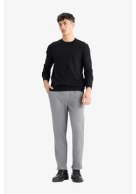 Resim Defacto Jogger Fit Kısa Paça Penye Pantolon F0412ax25wngr370 Gri 