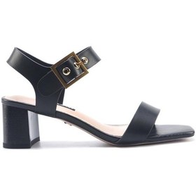 Resim Nine West Gella 5fx Siyah Kadın Topuklu Sandalet 000000000101928821 Siyah 