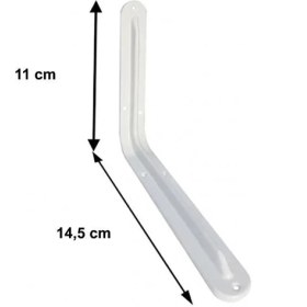 Resim Bucuks Mey Ithalat® Raf Altı 5x6 mm Beyaz 