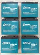 Resim ORBUS 12v24 Amper Jel Akü 6'lı Takım 2024 Güncel Üretim Tarihli 